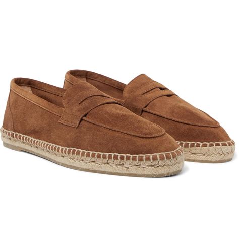 brown suede espadrilles men.